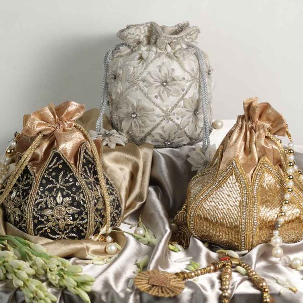 Lotus Potli Bag